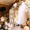Baby Boxes with Letters for Baby Shower, 4pcs Rustic Farmhouse Style Boho Balloon Boxes with Burlap Grain for Birthday Gender Reveal Decoration Backdrop Photo Props